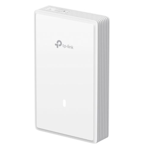 TP-LINK (EAP725-WALL) BE3600 Dual Band Wall Plate Wi-Fi 7 Access Point, PoE, 2.5GB Ports, 160MHz Bandwidth, Omada Mesh, Multi-RUs TP-LINK (EAP725-WALL) BE3600 Dual Band Wall Plate Wi-Fi 7 Access Point, PoE, 2.5GB Ports, 160MHz Bandwidth, Omada Mesh, Multi-RUs